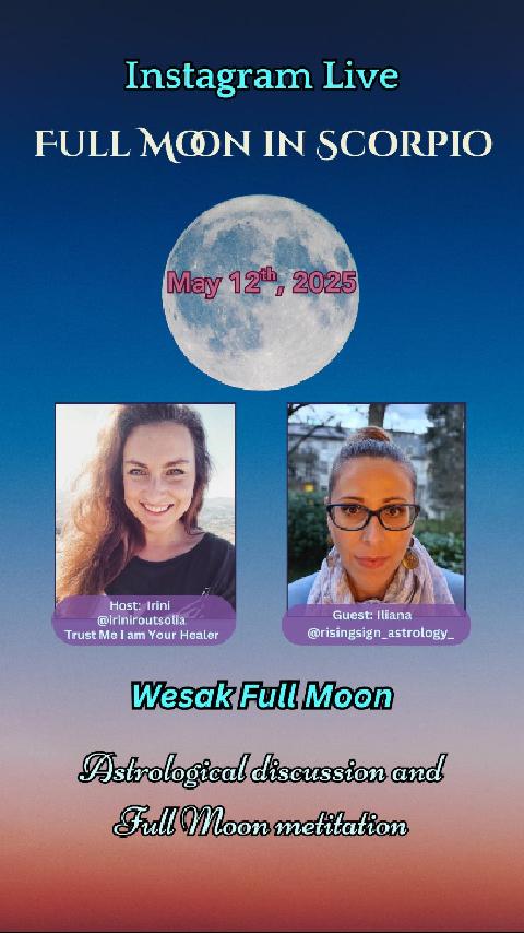Full Moon in Scorpio